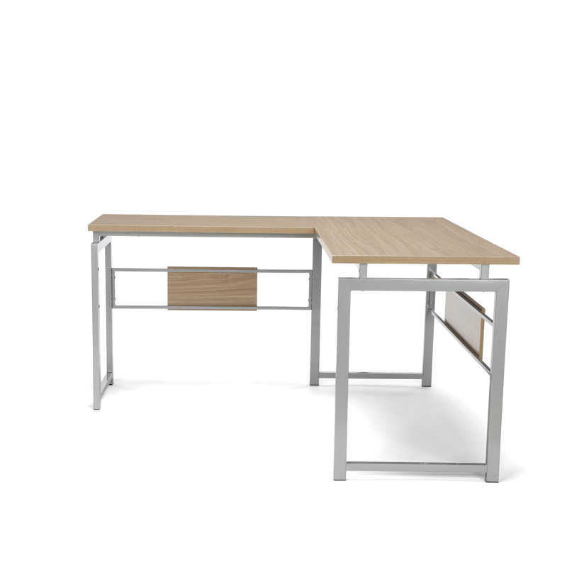 Latitude Run Tiano L Corner Desk with Metal Leg & Reviews Wayfair
